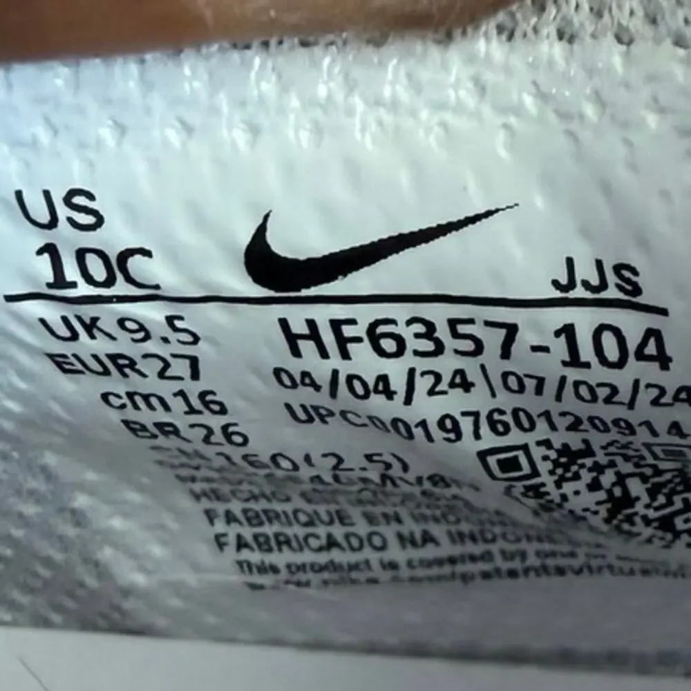 Nike Air Max 90 Easyon ‘White/Pink Toddler Sneakers- SZ 10 C